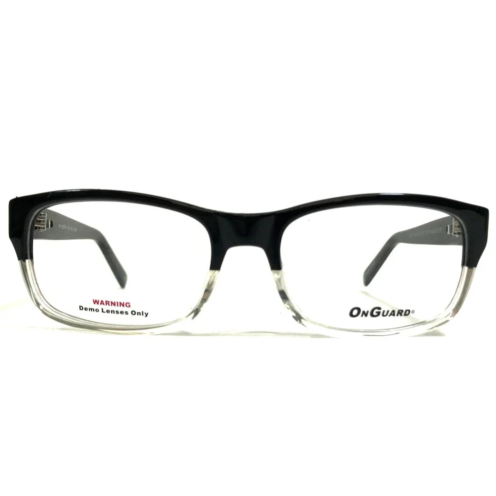 OnGuard Safety Goggles Eyeglasses Frames OG-015 BLACK CLEAR Z87-2+ 52-17-140